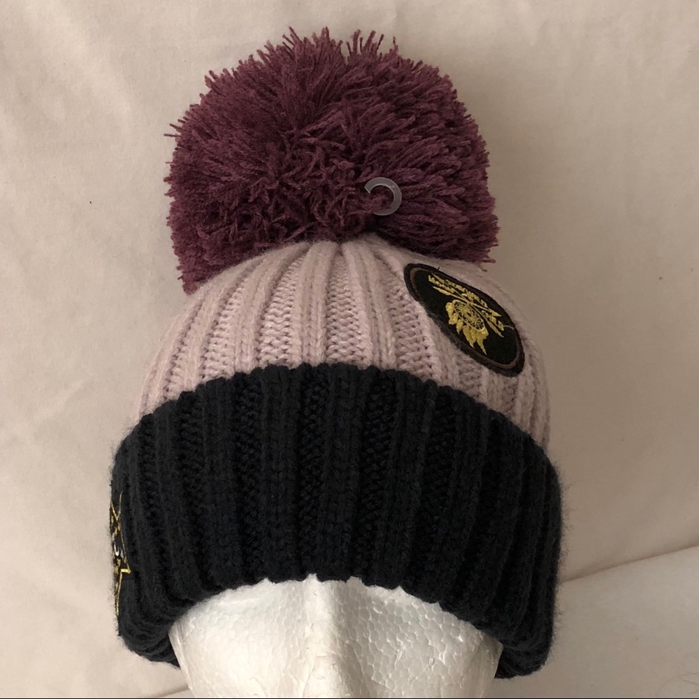 Free People Happy Place PomPom Beanie - Picture 2 of 5